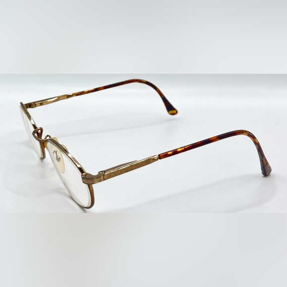 Vintage Fratelli Lozza Tortoise Gold Sunglasses Frames Only - Picture 2 of 8